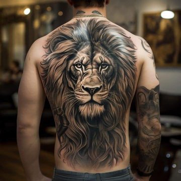 lion tattoo