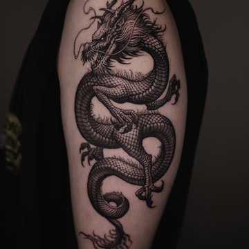 dragon tattoo