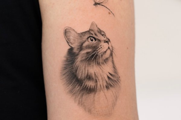 Cat tattoo