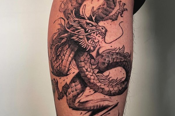 dragon tattoo