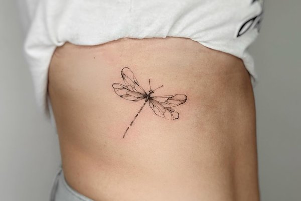 Dragonfly tattoo
