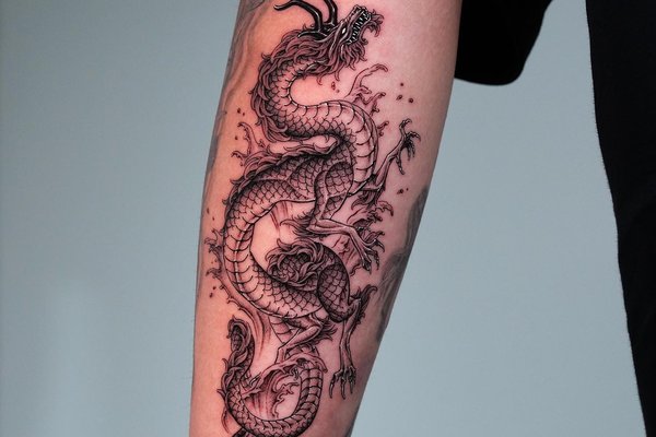 dragon tattoo
