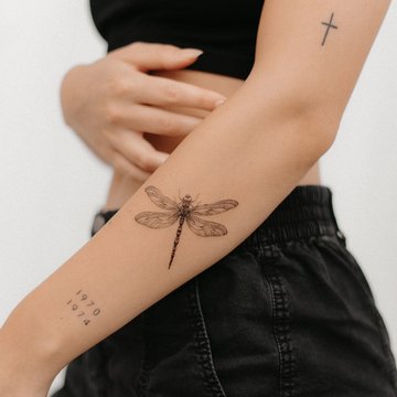 Dragonfly tattoo