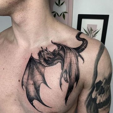 dragon tattoo
