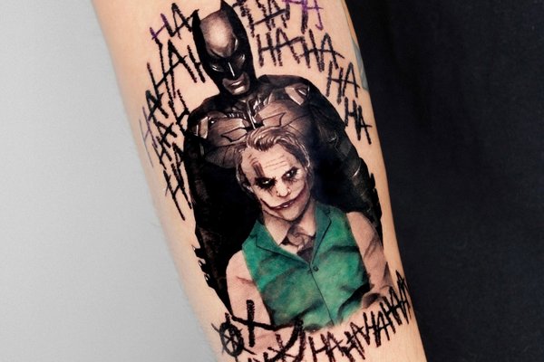 Joker tattoo
