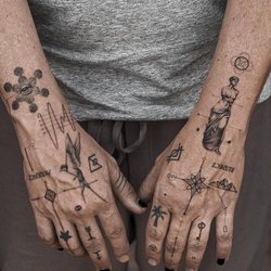 Finger Tattoos