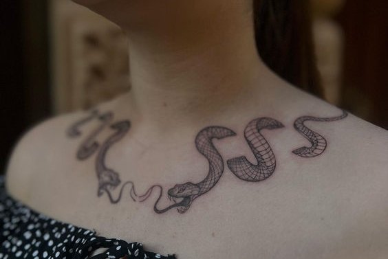Snake tattoos