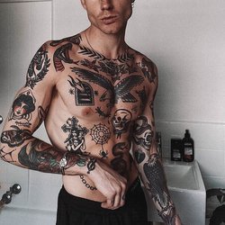 Chest tattoo ideas for men