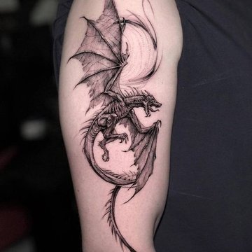 dragon tattoo