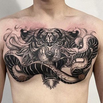 Chest tattoo ideas for men
