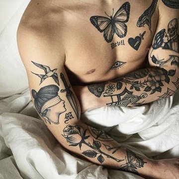Chest tattoo ideas for men