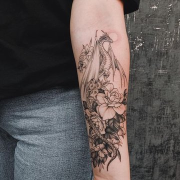 dragon tattoo
