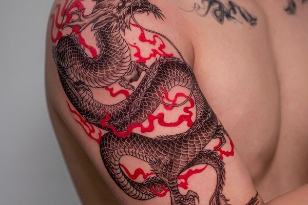 dragon tattoo