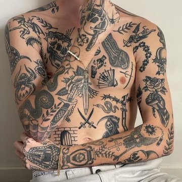 Chest tattoo ideas for men