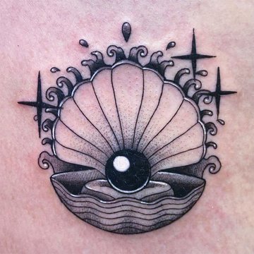 black pearl tattoo