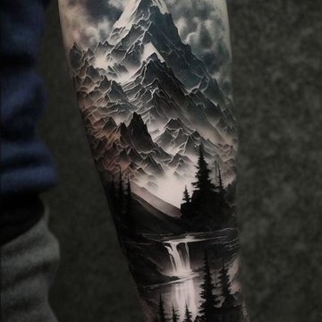 Mountain tattoos