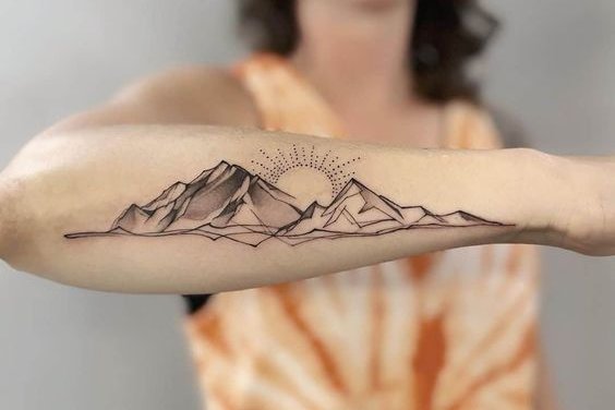 Mountain tattoos