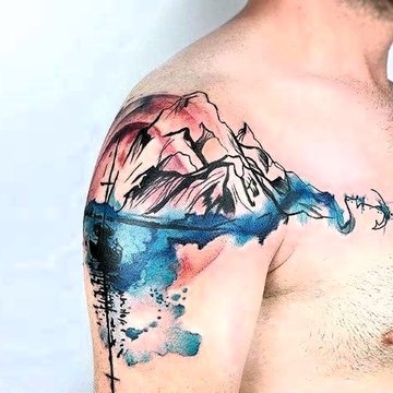 Mountain tattoos