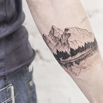 Mountain tattoos