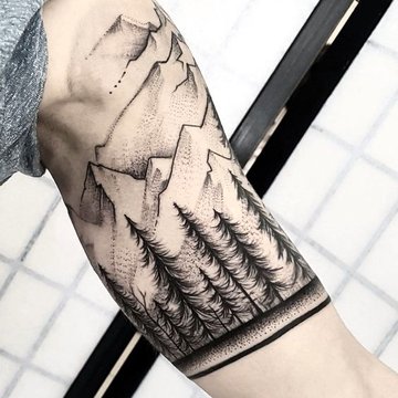 Mountain tattoos