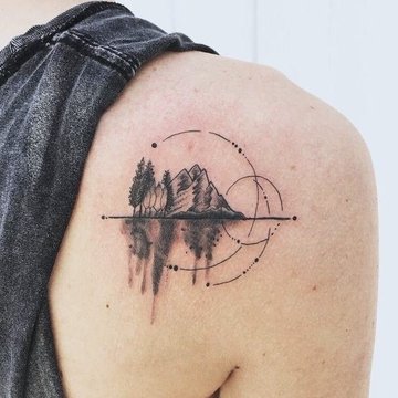 Mountain tattoos