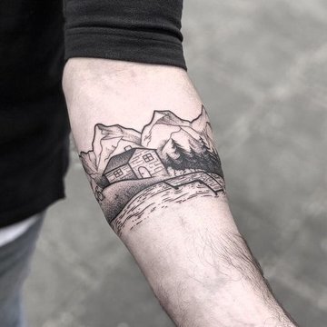 Mountain tattoos