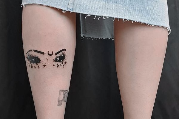 women’s leg tattoo ideas