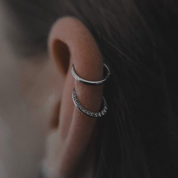 Helix Cartilage Piercing