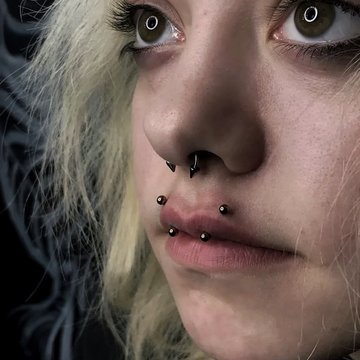 Lip Piercing