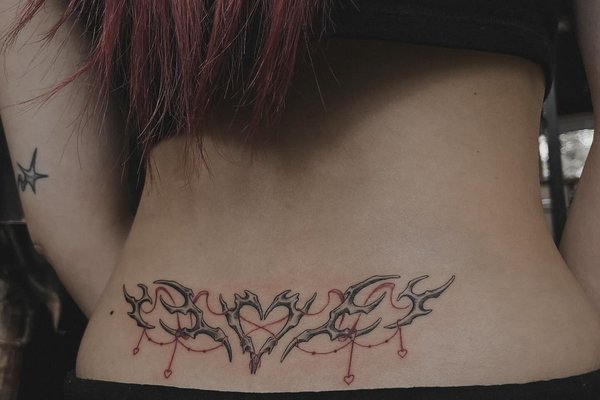Women's Back Tattoos