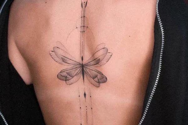 Women's Back Tattoos