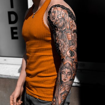 Men's Sleeve Tattoos