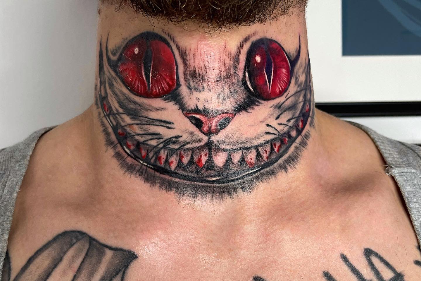 Men's Neck Tattoos