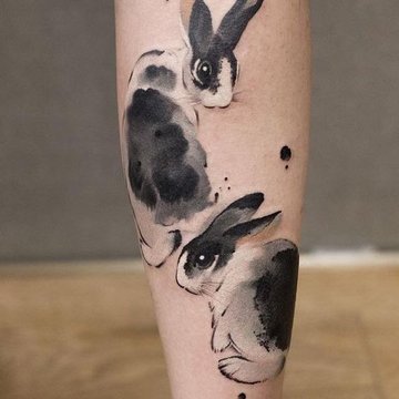 rabbit tattoos