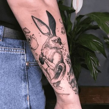 rabbit tattoos