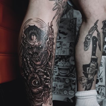 Leg Tattoos for Men