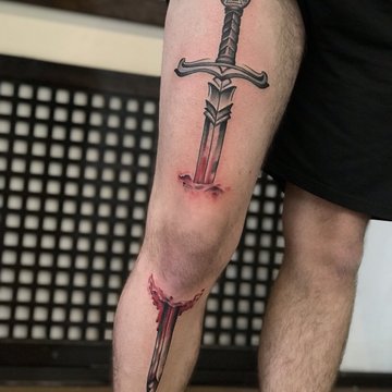 Leg Tattoos for Men