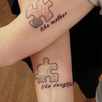 mother daughter tattoos