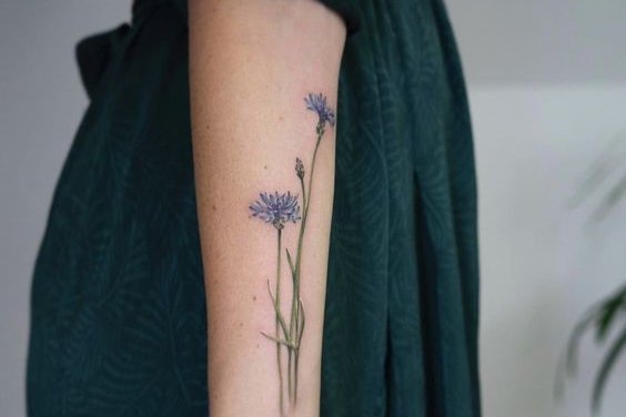 wildflower tattoos