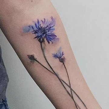 wildflower tattoos