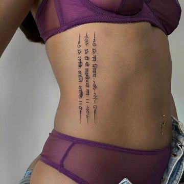 Sak Yant tattoos