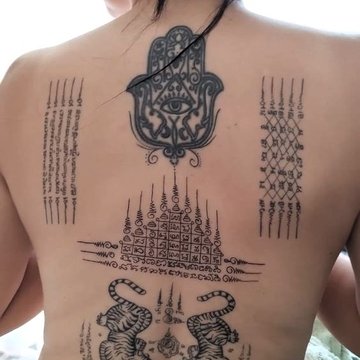 Sak Yant tattoos