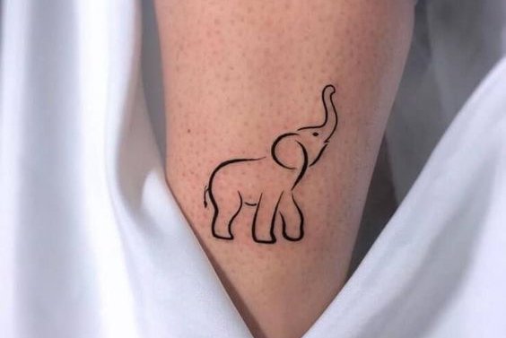 elephant tattoo