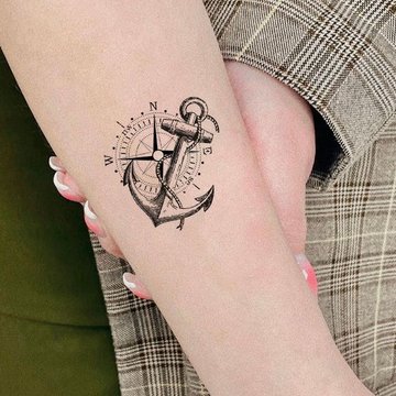 Anchor tattoo