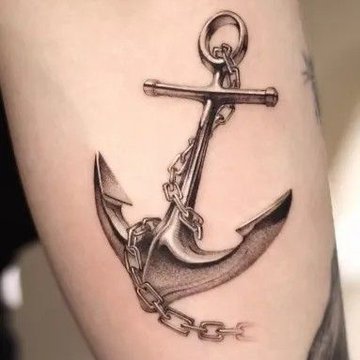 Anchor tattoo