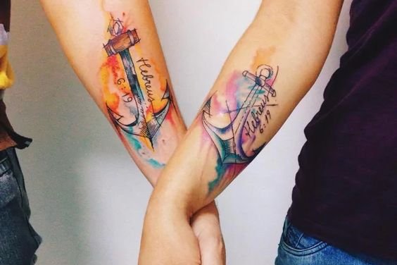 Anchor tattoo