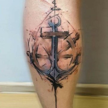 Anchor tattoo