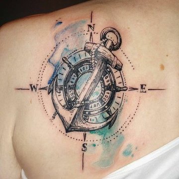 Anchor tattoo
