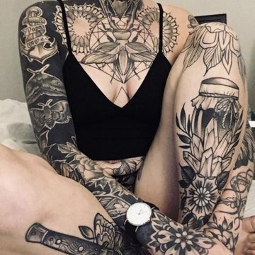 Women's Tattoo Sleeve