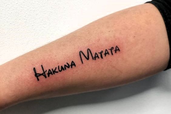 Hakuna Matata tattoo